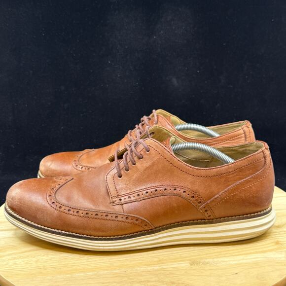 Cole Haan Original Grand OS Wingtip Oxford Shoes Mens Size 11 Woodbury C26471 - Picture 2 of 10